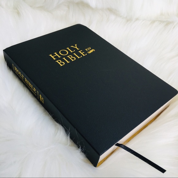 Other - Bible black King James Old + New Testament KJV